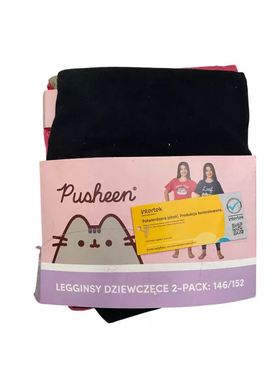 LEGGINSY DZIEWCZĘCE 2 SZT. PUSHEEN R. 146-152