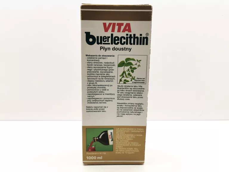 TAKEDA PHARMA VITA BUERLECITHIN PŁYN 1000 ML