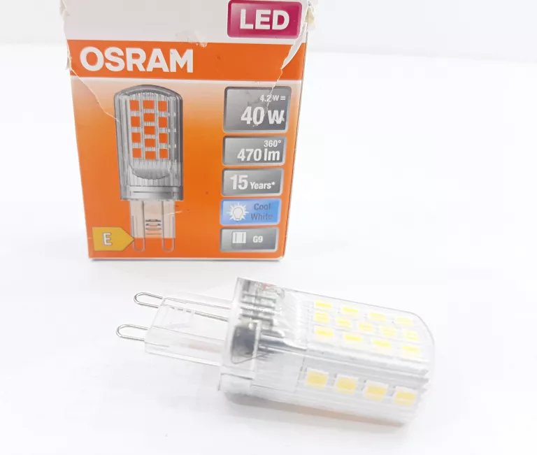 ŻARÓWKA OSRAM LED G9 KAPSUŁKA 4,2W = 40W 4000K