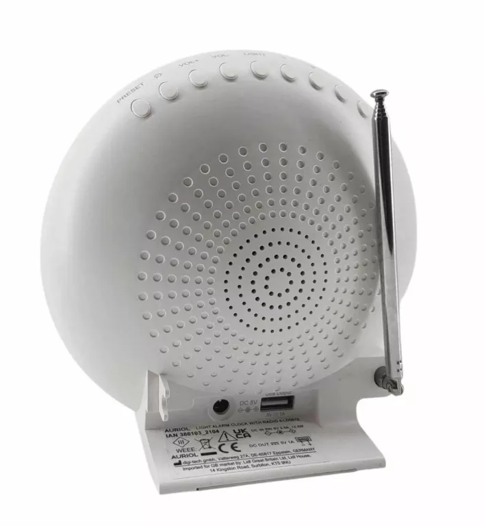 RADIO SIECIOWE DAB+, FM AURIOL LIGHT RADIOBUDZIK 4-LD5812
