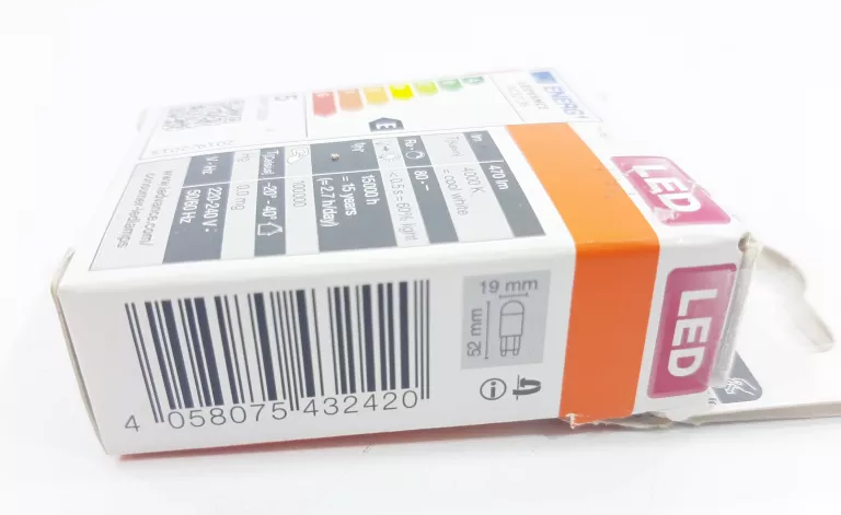 ŻARÓWKA OSRAM LED G9 KAPSUŁKA 4,2W = 40W 4000K