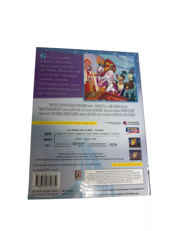 BARTOK WSPANIAŁY BOOKLET