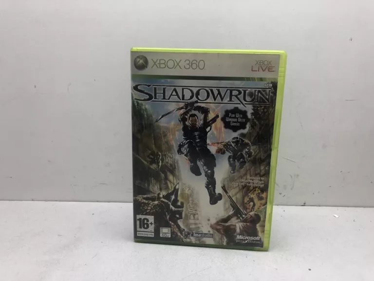 SHADOWRUN XBOX 360
