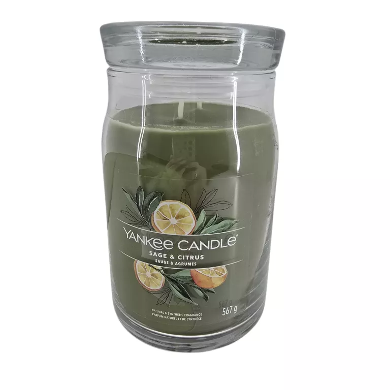 YANKEE CANDLE ŚWIECA SAGE & CITRUS 567G