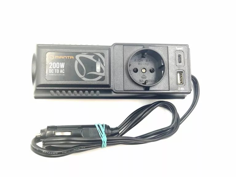 PRZETWORNICA MANTA MPI200C 12V/230V 200W/400W