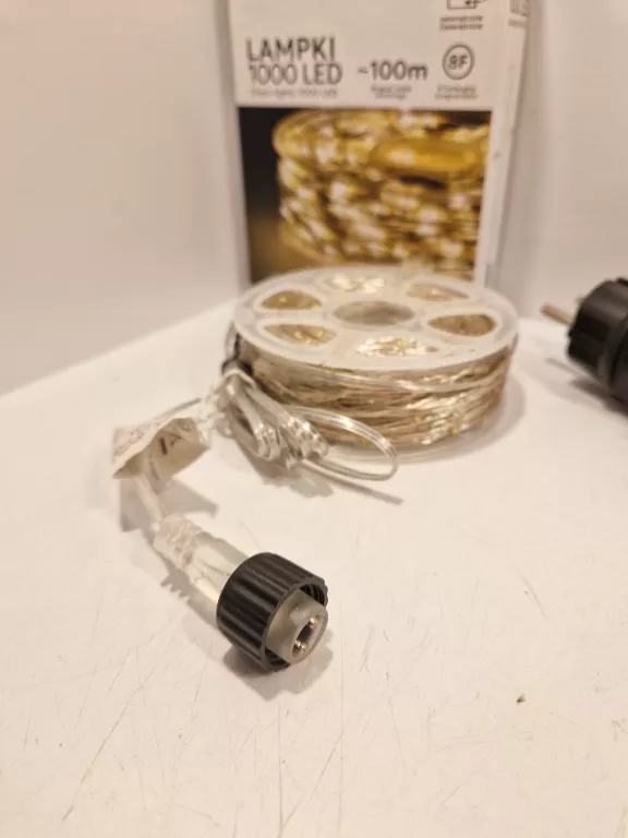LAMPKI CHOINKOWE 100M CHOMIK 1000LED