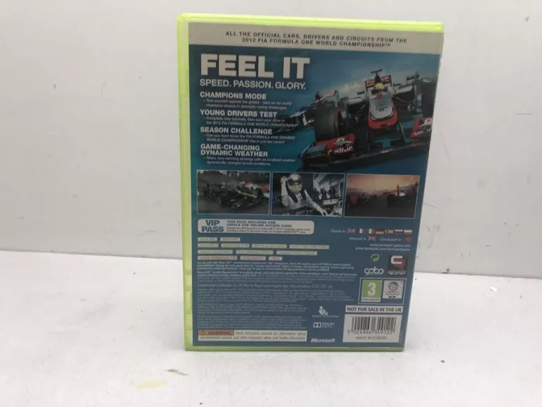 F1 2012 XBOX 360