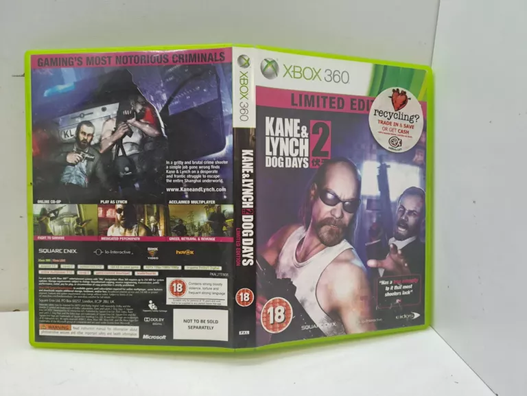 GRA NA XBOX 360 KANE LYNCH 2 DOG DAYS