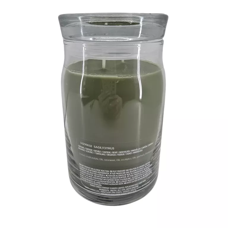 YANKEE CANDLE ŚWIECA SAGE & CITRUS 567G