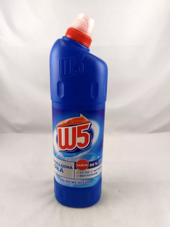 ŻEL W5 DO WC CZYSZCZENIE TOALETY OCEAN