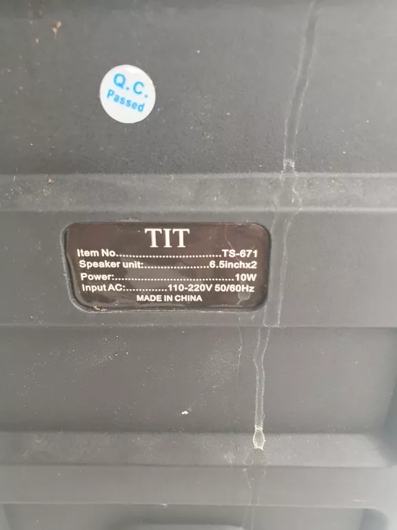 GŁOŚNIK BT TIT TS-671