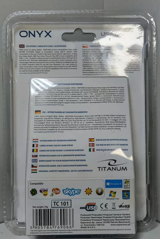 KAMERA INTERNETOWA TITANUM TC101