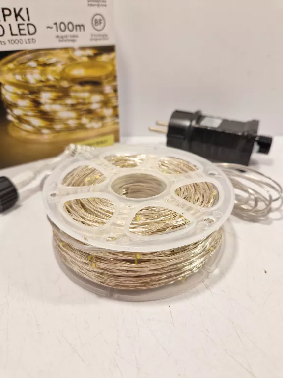 LAMPKI CHOINKOWE 100M CHOMIK 1000LED