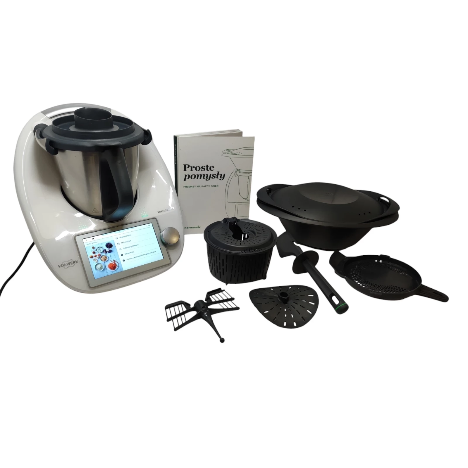 robot-thermomix-vorwerk-tm6-1500w-komplet-akcesoria-ksiazka-torba-moc-nominalna-150000
