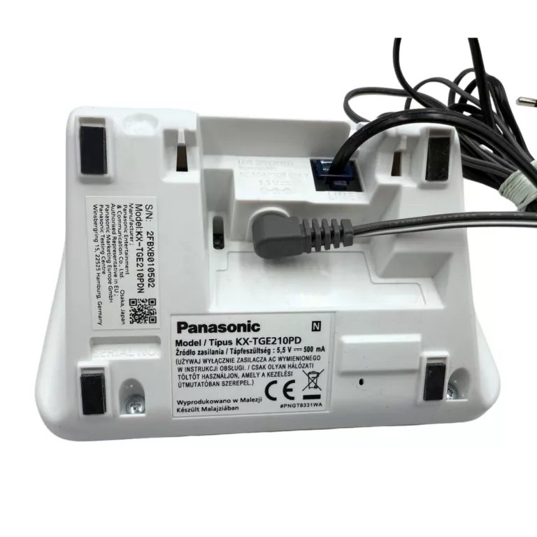 TELEFON STACJONARNY DLA SENIORA PANASONIC KX-TGE210