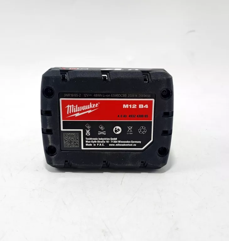 AKUMULATOR MILWAUKEE M12 B4 4AH