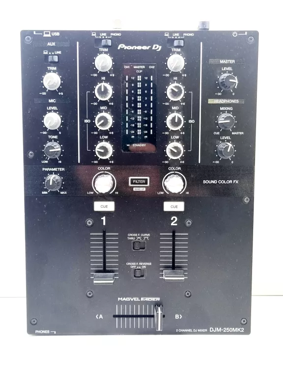 MIKSER DJ'SKI PIONEER DJM-250MK2 2-KANAŁOWY