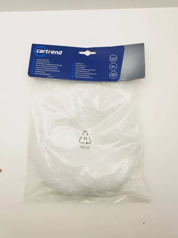 NAKŁADKI DO POLERKI CARTREND BAWEŁNA FROTTE 240 MM 2 SZTUKI
