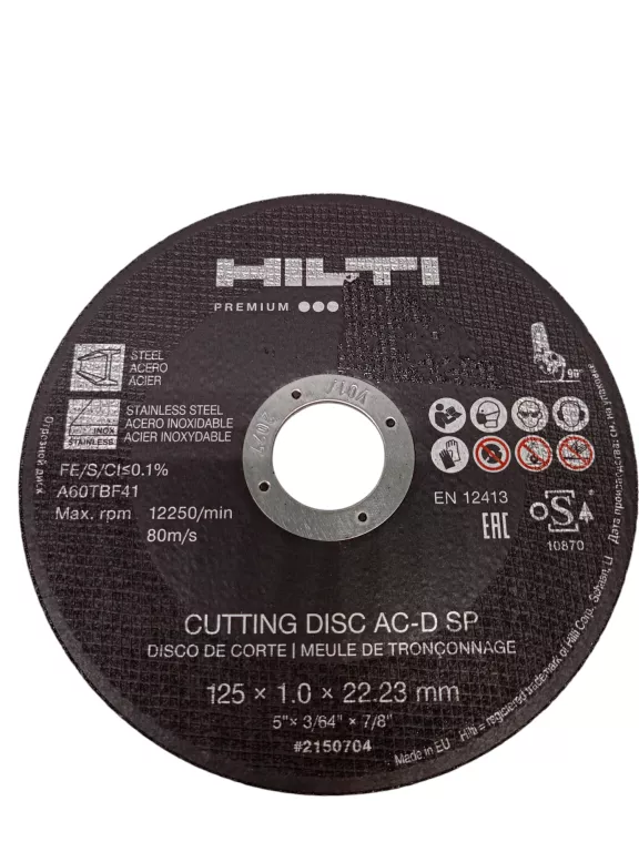 TARCZA HILTI A60TBF41