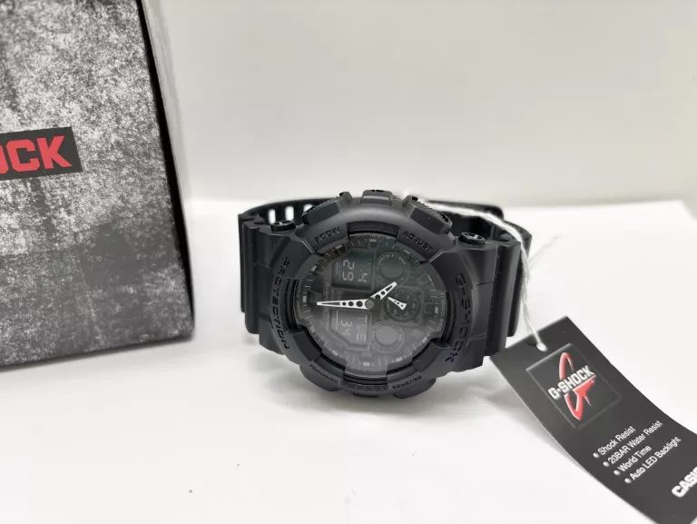 ZEGAREK CASIO G-SHOCK GA-100-1A1ER 20BAR HOLOGRAM