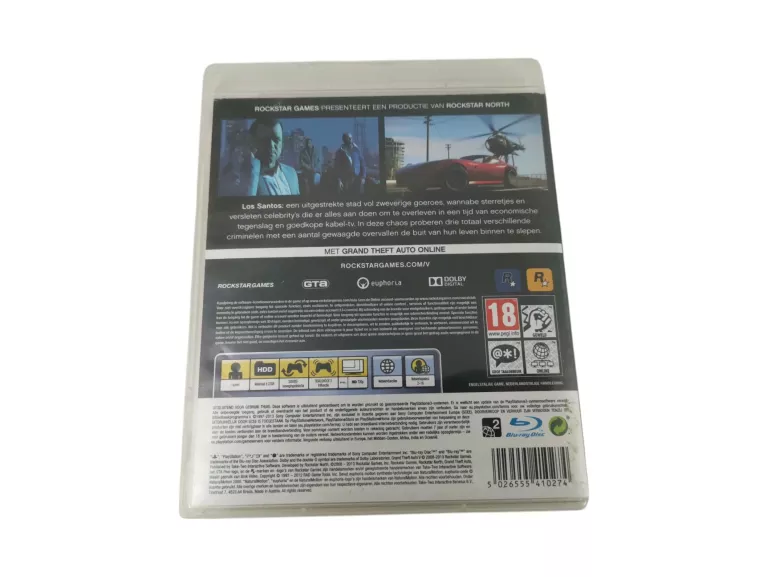 GRA GRAND THEFT AUTO 5 PS3