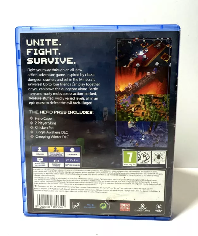 PS4 MINECRAFT DUNGEONS ULTIMATE EDITION