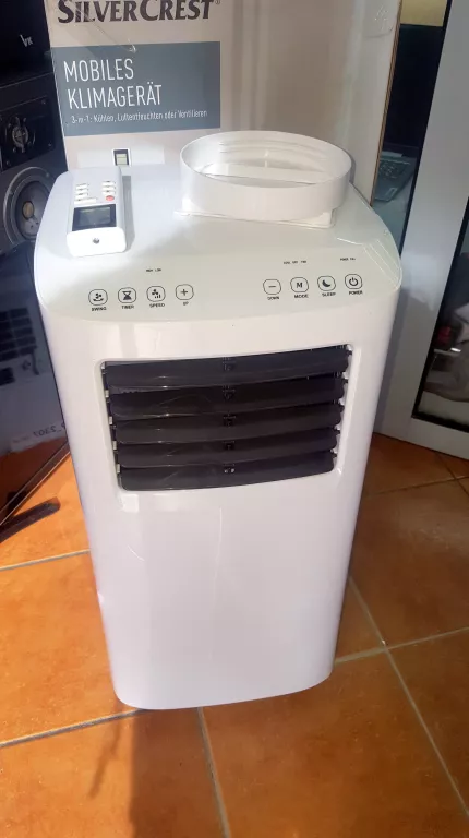 SILVERCREST KLIMATYZATOR PRZENOŚNY 9000 BTU WIFI A1 KOMPLET