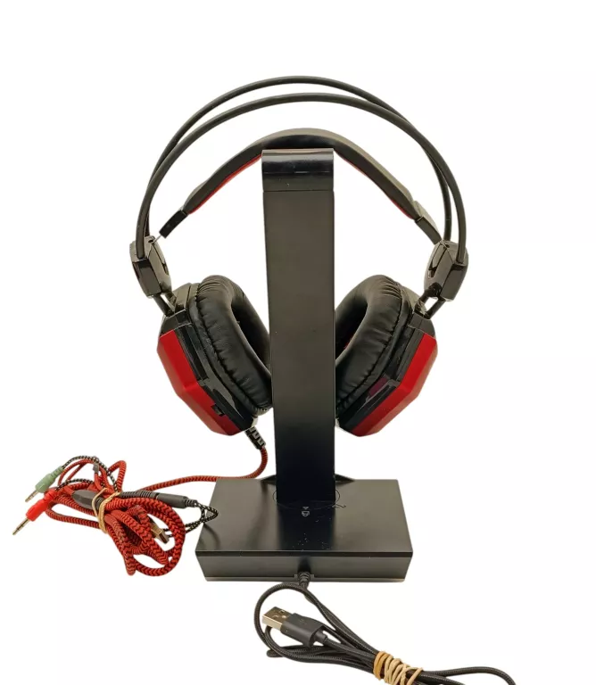 SŁUCHAWKI NAUSZNE MAD DOG GH001 + STAND BATTLETRON