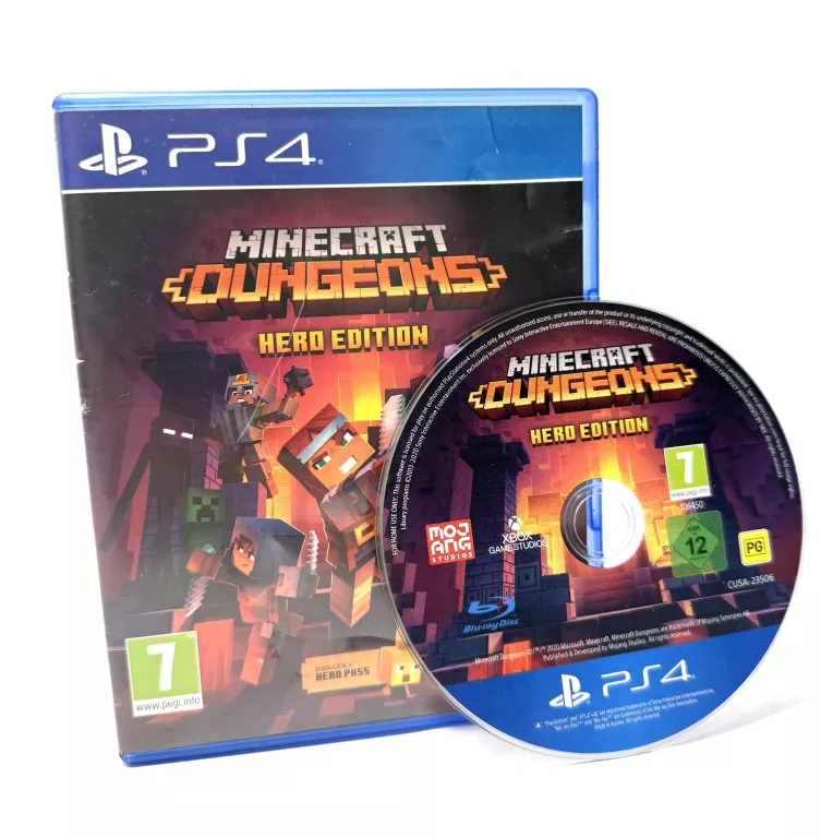 PS4 MINECRAFT DUNGEONS ULTIMATE EDITION