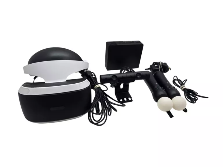 GOGLE SONY VR PS4 CUH-ZVR2 2X MOVE CONTROLLER, KAMERA SONY V2 / ZESTAW