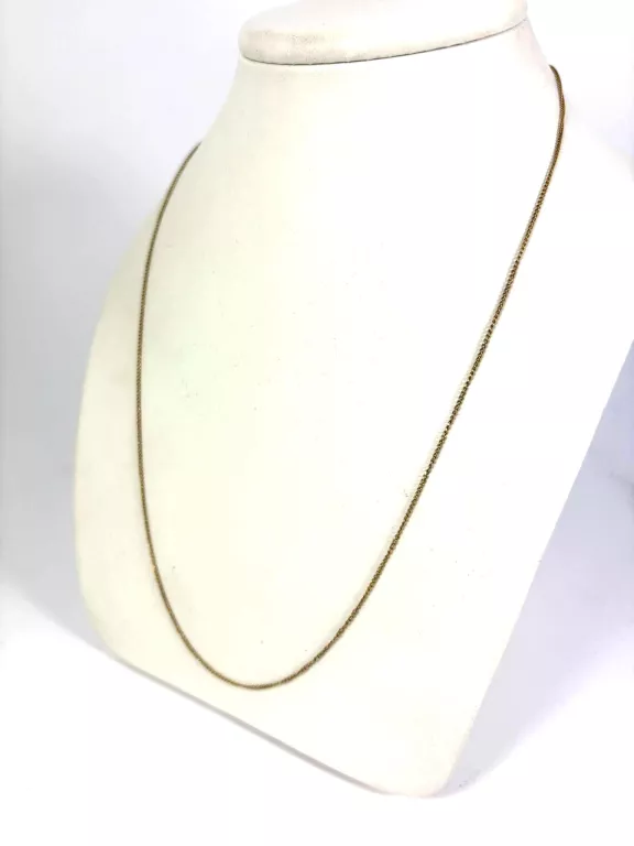 ZŁOTY ŁAŃCUSZEK 333 - 50CM - 1,80G