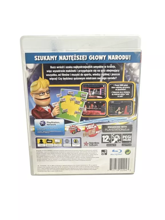 BUZZ! POLSKIE ŁAMIGŁÓWKI PS3 UNIKAT