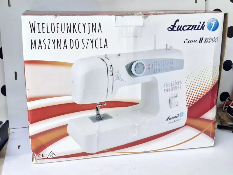 MASZYNA DO SZYCIA ŁUCZNIK EWA II 2014