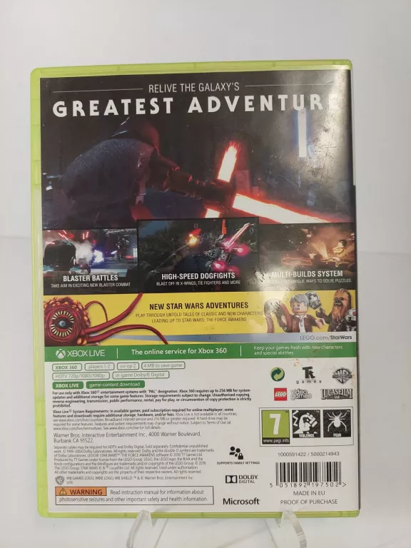 GRA LEGO STAR WARS: THE FORCE AWAKENS MICROSOFT XBOX 360