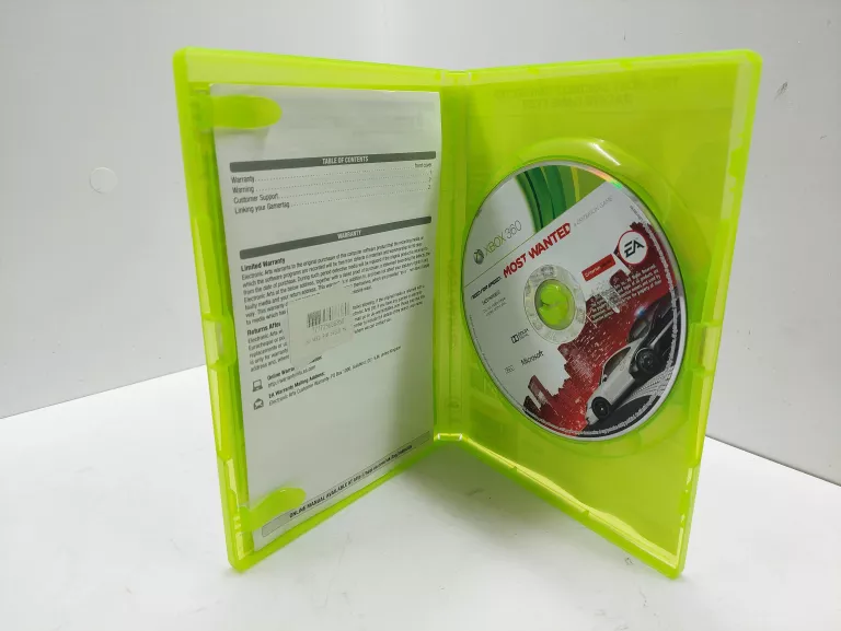 GRA NA XBOX 360 NEED FOR SPEED MOST WANTED