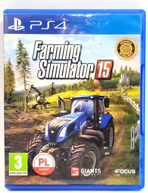 GRA PS4 FARMING SIMULATOR 15