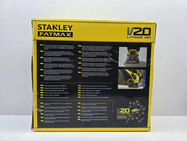 WYRZYNARKA AKUMULATOROWA 18V FATMAX V20 STANLEY SFMCS600 (BODY) JAK NOWA!!