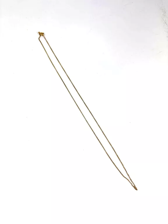 ZŁOTY ŁAŃCUSZEK 333 - 50CM - 1,80G