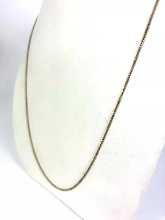ZŁOTY ŁAŃCUSZEK 333 - 50CM - 1,80G