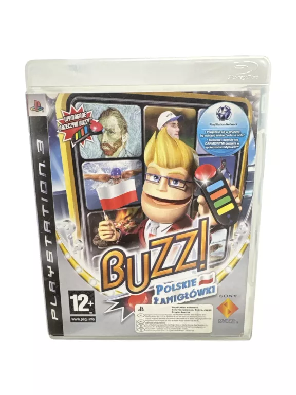 BUZZ! POLSKIE ŁAMIGŁÓWKI PS3 UNIKAT