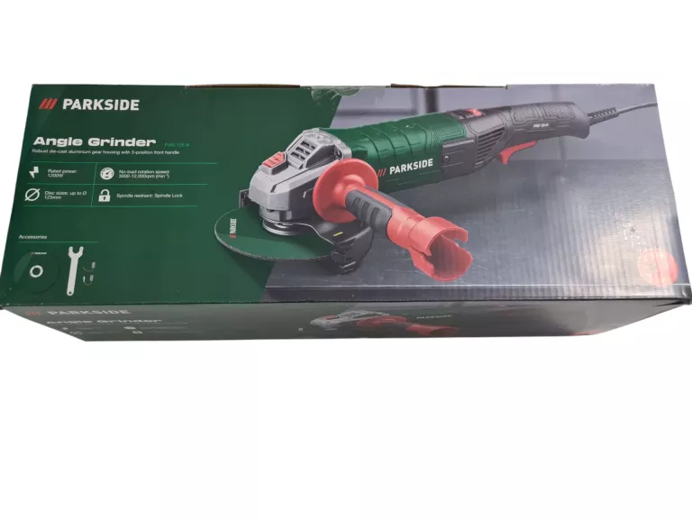 SZLIFIERKA KĄTOWA PARKSIDE PWS 125 I8 - 1200W