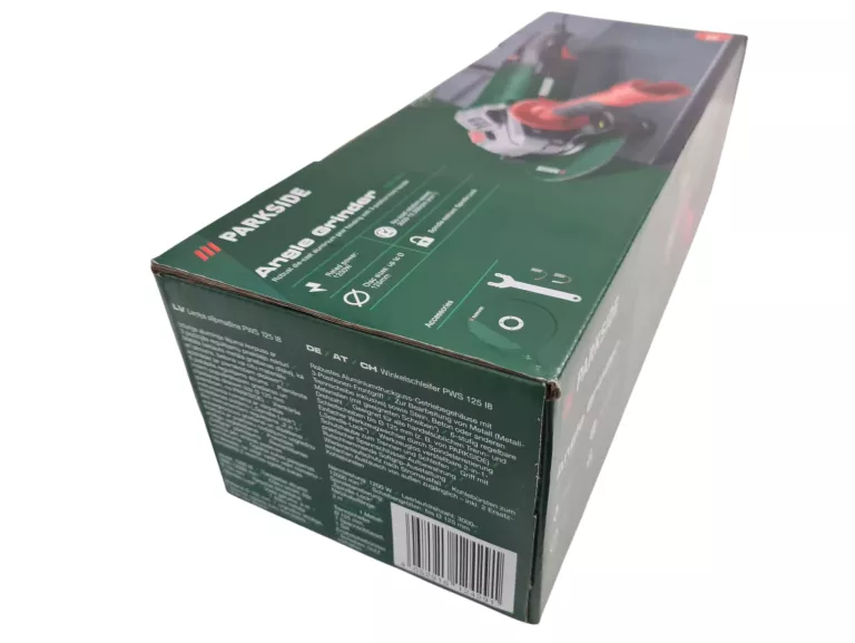 SZLIFIERKA KĄTOWA PARKSIDE PWS 125 I8 - 1200W
