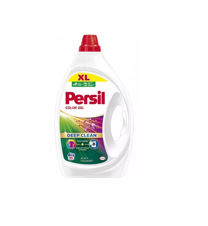 PERSIL XL COLOR GEL DEEP CLEAN ŻEL DO PRANIA KOLORÓW 2,475 L (55 PRAŃ)