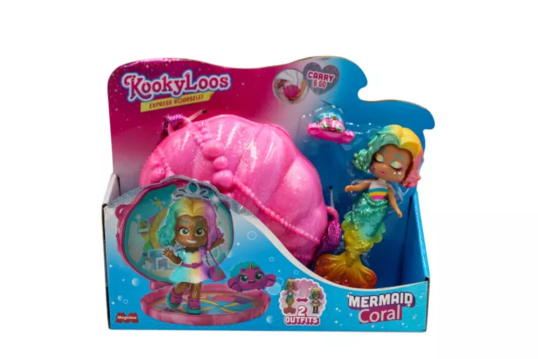 KOOKYLOOS MERMAID - CORAL - LALECZKA SYRENA
