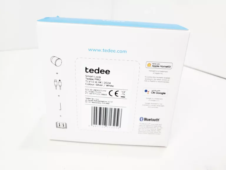 INTELIGENTNY ZAMEK TEDEE PRO SREBRNY