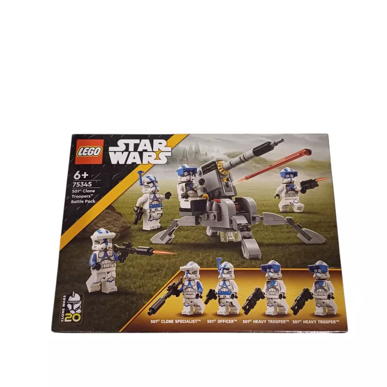 LEGO 75345 STAR WARS ZESTAW BITEWNY – ŻOŁNIERZE-KLONY Z 501. LEGIONU