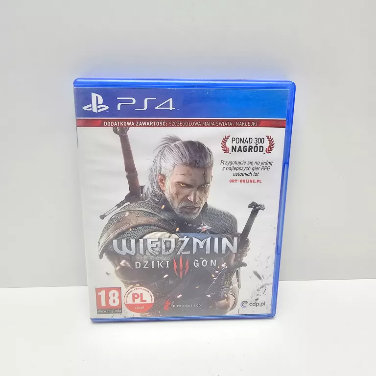 GRA PS4 - WIEDŹMIN 3 DZIKI GON