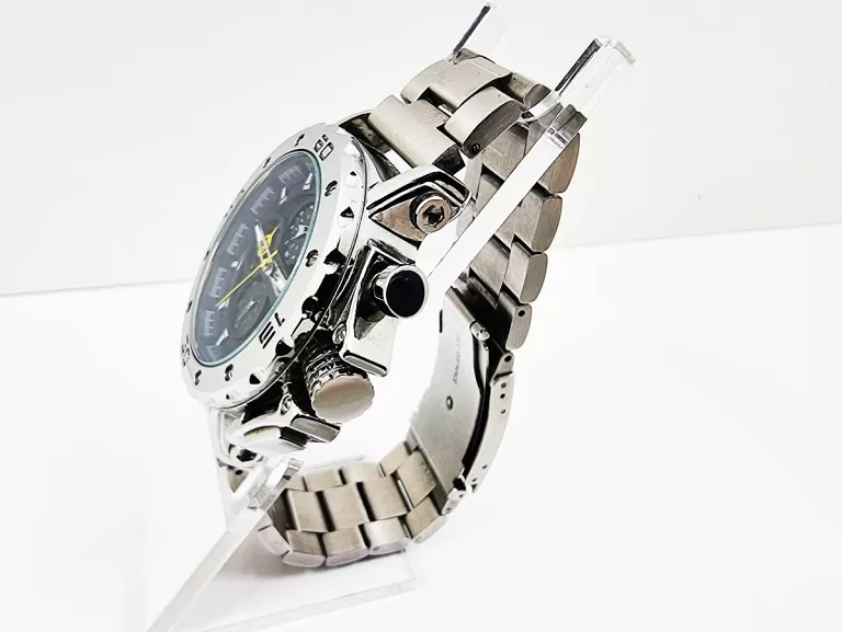 ZEGAREK MĘSKI CRRJU 2294 – STALOWY, CHRONOGRAF, 3BAR