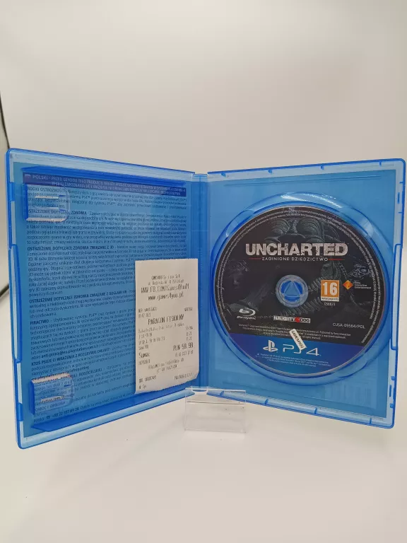 PS4 UNCHARTED ZAGINIONE DZIEDZICTWO