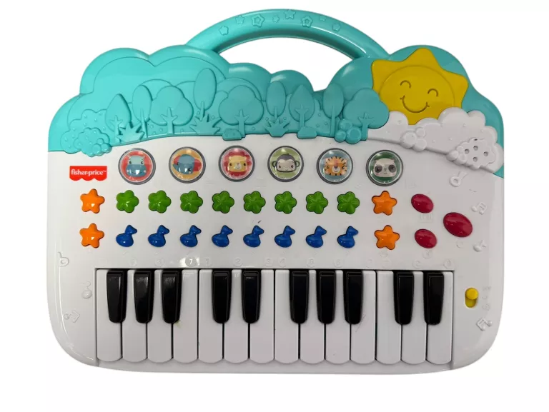 PIANINO FISHER PRICE SUPER ZABAWKA ORGANY DŹWIĘK